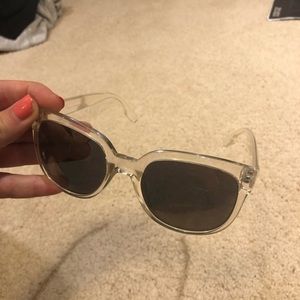 Clear Wayfarer Sunglasses